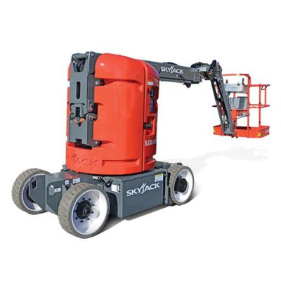 30ft (9.0m) Electric Knuckle Boom Lift