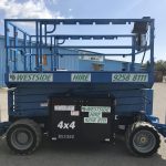 This is the latest model All Terrain Scissor Lift from Genie ordered specially for a valued customer.